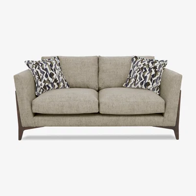 Furniture Village Iris 3 Seater Fabric Sofa - Elara Beige Wa Ft