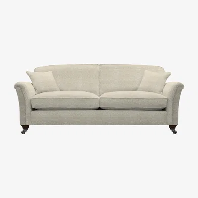 Furniture Village Parker Knoll - Devonshire Grand Classic Back Fabric Sofa - Natural