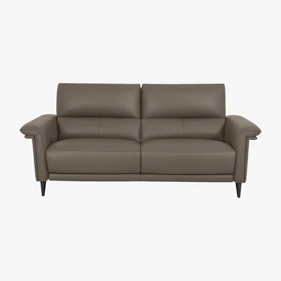 Furniture Village Domicil - Huxley 3 Seater Leather Sofa - NP Pine Bark