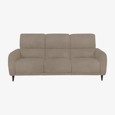 Furniture Village Domicil - Logan 3 Seater Fabric Sofa - Light Khaki
