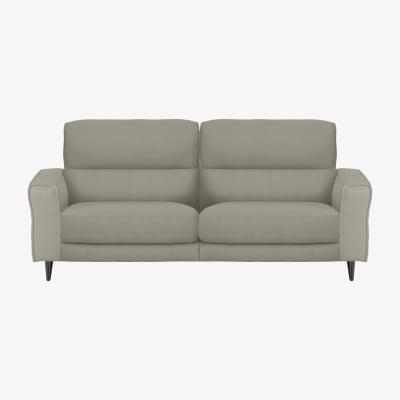 Furniture Village Axel 3 Seater NC Leather Power Recliner Sofa - Feather