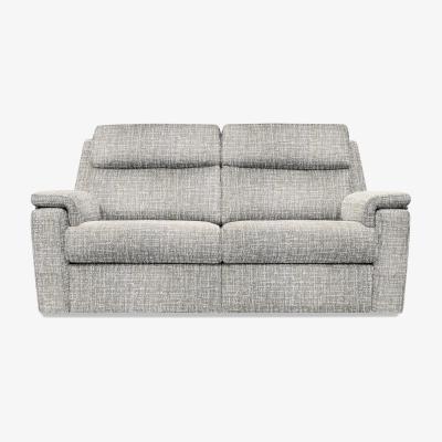 Furniture Village G Plan - Thornbury 3 Seater Fabric Power Recliner Sofa - Shore Slate