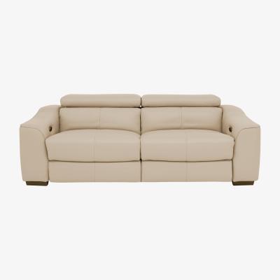 Furniture Village Elixir 3 Seater Leather Power Recliner Sofa- World of Leather