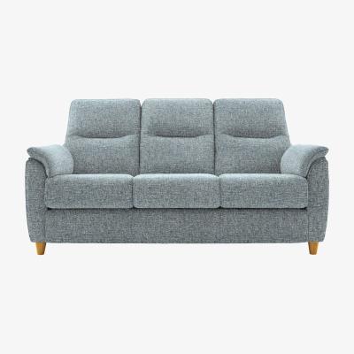 Furniture Village G Plan - Spencer 3 Seater Fabric Sofa - No Recliner - Arola Sky