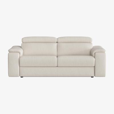 Furniture Village Nicoletti - Davide 3 Seater Fabric Sofa - Beige