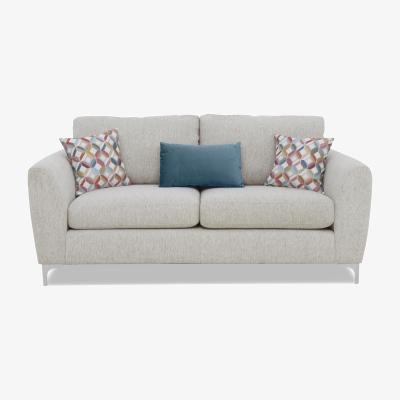 Furniture Village Pippa 3 Seater Fabric Sofa - Clay