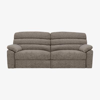 Furniture Village Comfort Story - Page 3 Seater Fabric Power Recliner Sofa with Power Headrests