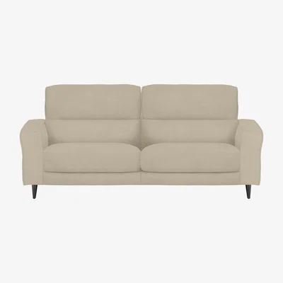Furniture Village Axel 3 Seater Fabric Power Recliner Sofa - Oatmeal