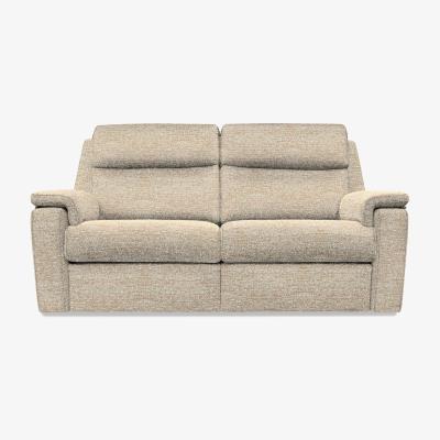 Furniture Village G Plan - Thornbury 3 Seater Fabric Power Recliner Sofa - Kampala Beige