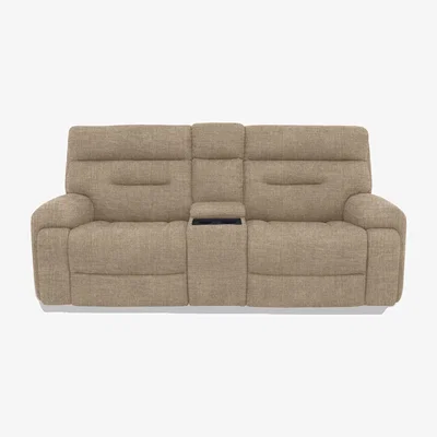 Furniture Village Cinemax Media 3 Seater Fabric Power Recliner Sofa with Headrests - Coco