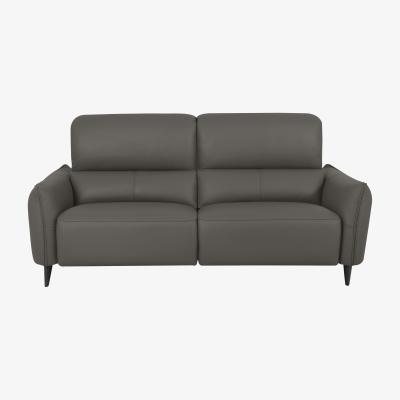 Furniture Village Domicil - Maddox 3 Seater Leather Sofa - NP Elephant Grey