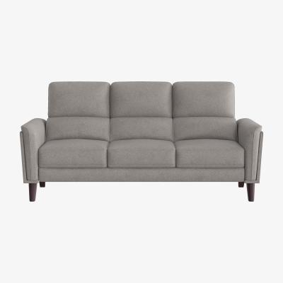 Furniture Village Compact Collection Klein 3 Seater Fabric Sofa - Wild Dove