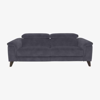 Furniture Village Wade 3 Seater Fabric Sofa - Sfa-Pey-R10 Charcoal
