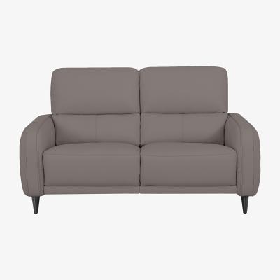 Furniture Village Domicil - Logan 2.5 Seater Leather Power Recliner Sofa - NP Taupe