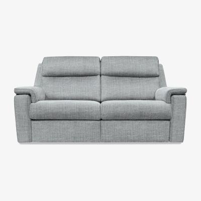 Furniture Village G Plan - Thornbury 3 Seater Fabric Power Recliner Sofa - Beach Duck Egg