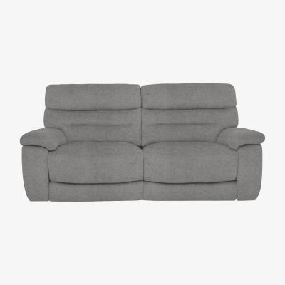 Furniture Village Comfort Story - Nimbus 3 Seater Fabric Power Recliner Sofa with Headrests - Haze