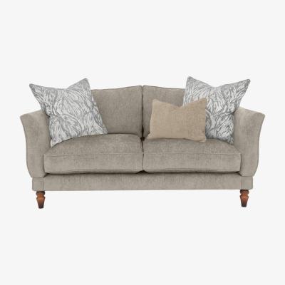 Furniture Village Boutique Chatterley 3 Seater Sofa with Knole Arms - Bolero Quill Walnut