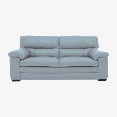 Furniture Village Cozee NC Leather 2.5 Seater Sofa - Pearl Blue