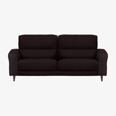 Furniture Village Axel 3 Seater HW Leather Power Recliner Sofa - Espresso