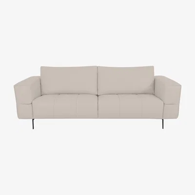 Furniture Village Domicil - Lawson 3 Seater Leather Sofa - NP Frost