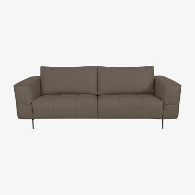 Furniture Village Domicil - Lawson 3 Seater Leather Sofa - NP Pine Bark
