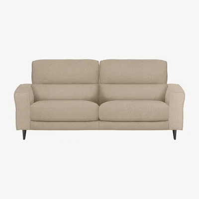 Furniture Village Axel 3 Seater Fabric Power Recliner Sofa - Bisque