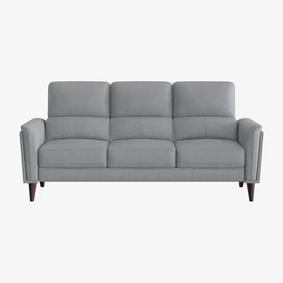 Furniture Village Compact Collection Klein 3 Seater Fabric Sofa - Bluish Grey
