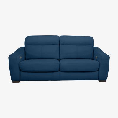 Furniture Village Cressida 3 Seater Leather Recliner Sofa- World of Leather