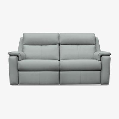 Furniture Village G Plan - Thornbury 3 Seater Leather Power Recliner Sofa - Cambridge Grey