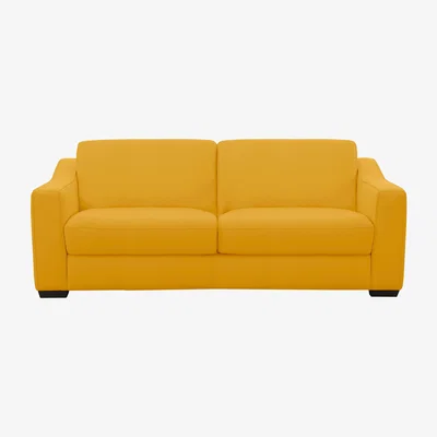 Furniture Village Optimus 3 Seater Leather Sofa- World of Leather