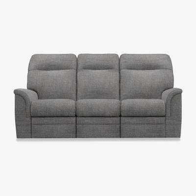 Furniture Village Parker Knoll - Hudson 23 Fabric 3 Seater Power Recliner Sofa - Pewter