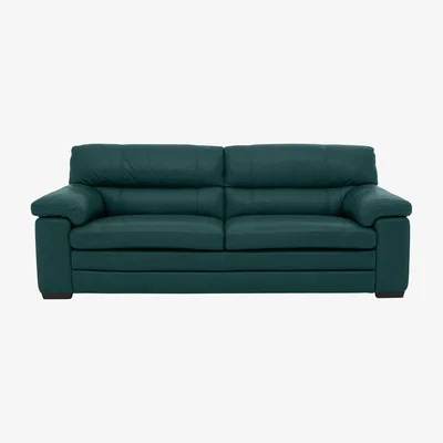 Furniture Village Cozee 3 Seater Pure Premium Leather Sofa- World of Leather