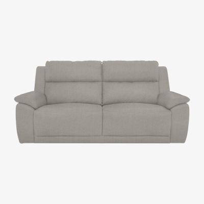 Furniture Village Utah 3 Seater Fabric Sofa - Grey