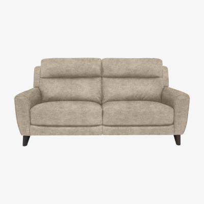 Furniture Village Comfort Story - Zen 3 Seater Fabric Power Recliner Sofa with Headrests - Cream