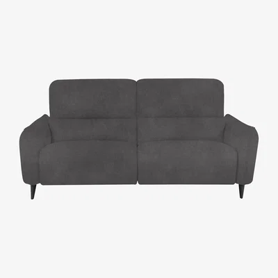 Furniture Village Domicil - Maddox 3 Seater Fabric Power Recliner Sofa - Pewter