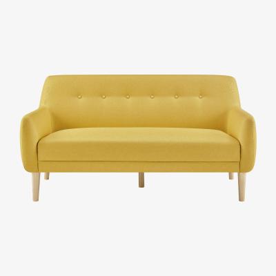 Habitat Habitat Finney Fabric 3 Seater Sofa - Mustard