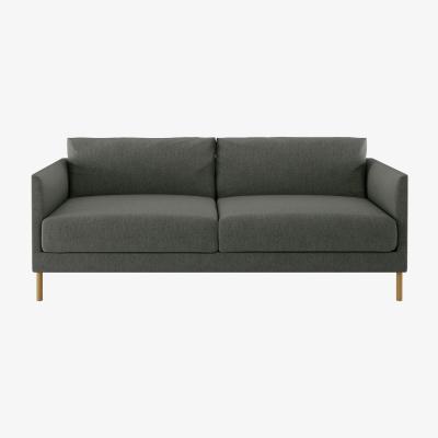 Habitat Habitat Hyde 3 Seater Fabric Sofa - Charcoal