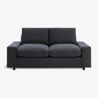 Habitat Habitat Holme Fabric 3 Seater Sofa - Anthracite