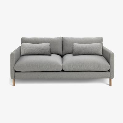 Habitat Habitat Paola Fabric 3 Seater Sofa - Grey