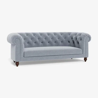 Heal's Heal's Fitzrovia 3 Seater Sofa Boucle Steel Black Painted Feet