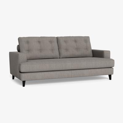 Heal's Heal's Mistral 3 Seater Sofa Broad Weave Pebble Natural