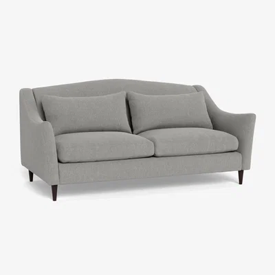 Heal's Heal's Somerset 3 Seater Sofa Texture Pale Grey Natural - Heal's UK Furniture