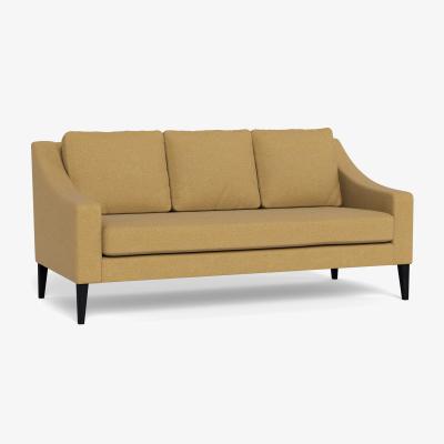 Heal's Heal's Richmond 3 Seater Sofa Boucle Tweed Citrine Natural Beech Feet