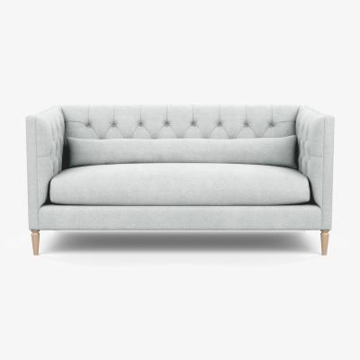 Heal's Heal's Balmoral 3 Seater Sofa Broadweave Tin Natural Feet - Heal's UK Furniture