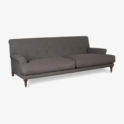 Heal's Heal's Oscar 3 Seater Informal Sofa Texture Ink Walnut Feet - Heal's UK Furniture