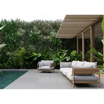 Heal's Case Tanso Garden 3 Seater Sofa - Heal's UK Outdoor Furniture