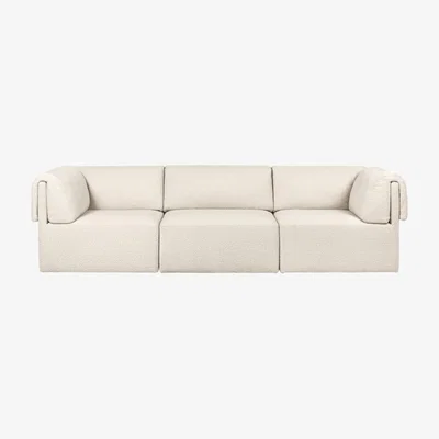 Heal's Gubi Wonder 3 Seater Sofa in Dedar Karakorum 001