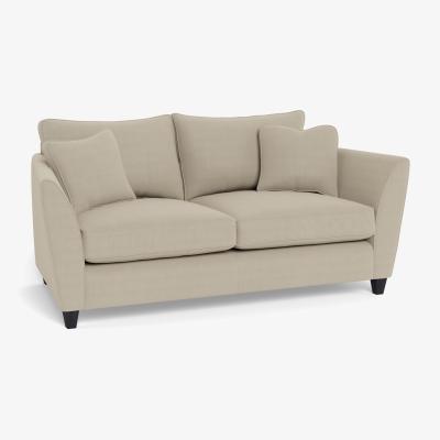 Heal's Heal's Torino 3 Seater Sofa Linen Hessian Natural Ash - Heal's UK Furniture