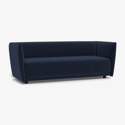 Heal's Heal's Valley 3 Seater Sofa Old England Leather Cognac 003 - Heal's UK Furniture