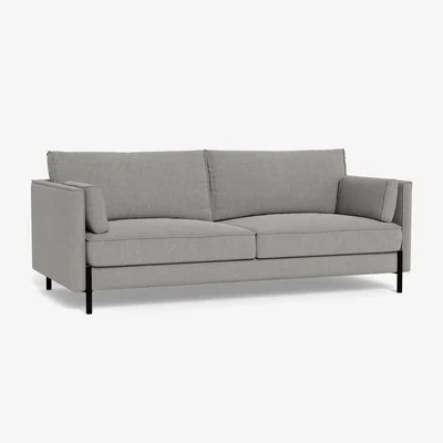 Heal's Heal's Tortona 3 Seater Sofa Texture Pale Grey - Heal's UK Furniture